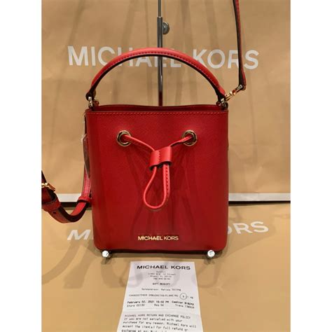 Michael Kors SURI SMALL SAFFIANO LEATHER CROSSBODY 